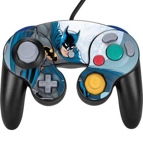 DC Comics Batman Action Pose 90's art Nintendo GameCube Controller Skin