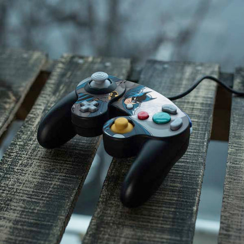 DC Comics Batman Action Pose 90's art Nintendo GameCube Controller Skin