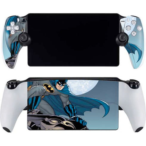DC Comics Batman Watches Over the City PlayStation Portal Remote Player Skin
