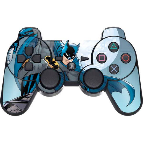 DC Comics Batman Action Pose 90's art PS3 Dual Shock wireless controller Skin