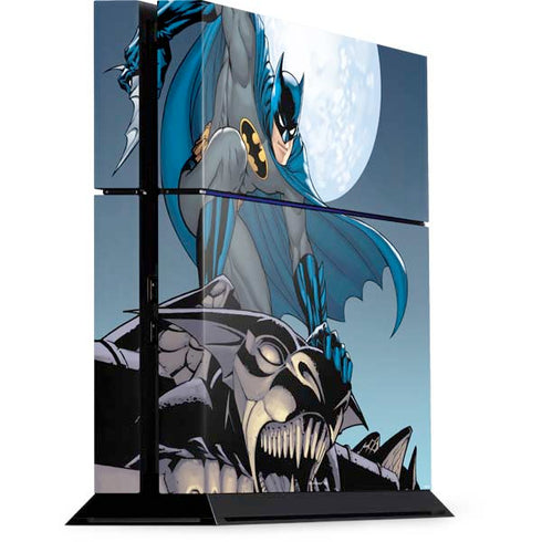 DC Comics Batman Action Pose 90's art PS4 Console Skin