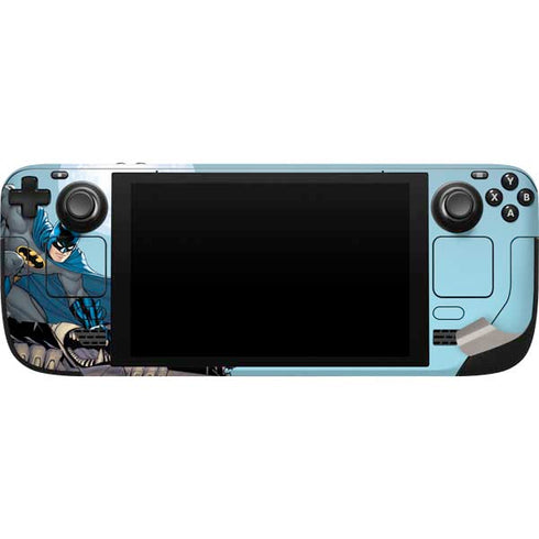 DC Comics Batman Action Pose 90's art Steam Deck Handheld Gaming Computer Skin