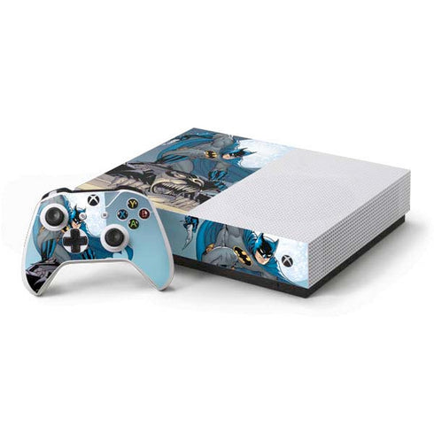 DC Comics Batman Action Pose 90's art Xbox One S All-Digital Edition Bundle Skin