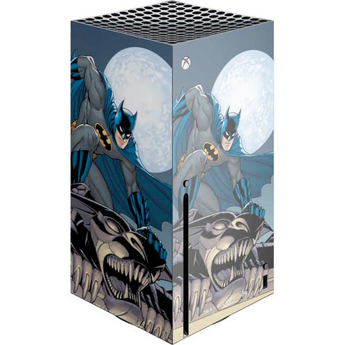 DC Comics Batman Action Pose 90's art Xbox Series X Console Skin