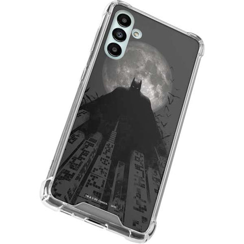 DC Comics Batman On City with Moon Art Galaxy A13 5G Clear Case