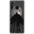 DC Comics Batman On City with Moon Art Galaxy A21 Clear Case