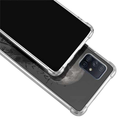 DC Comics Batman On City with Moon Art Galaxy A51 5G Clear Case