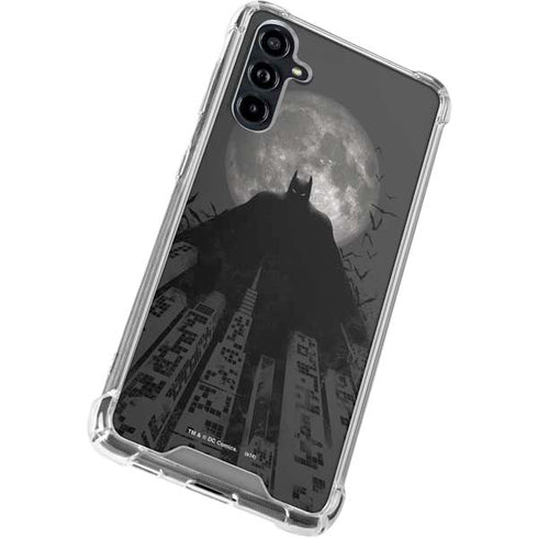 DC Comics Batman On City with Moon Art Galaxy A54 5G Clear Case