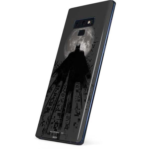 DC Comics Batman On City with Moon Art Galaxy Note 9 Skin
