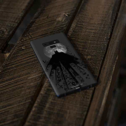 DC Comics Batman On City with Moon Art Galaxy Note 9 Skin