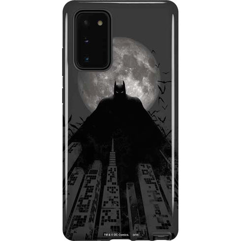 DC Comics Batman On City with Moon Art Galaxy Note20 5G Pro Case