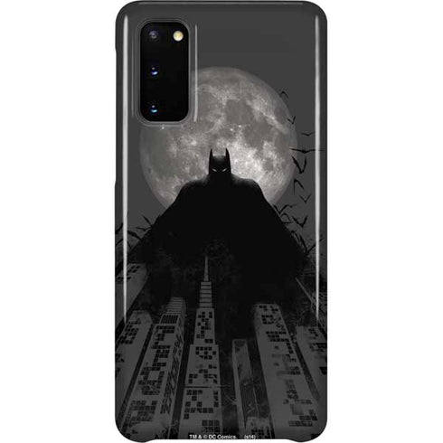 DC Comics Batman On City with Moon Art Galaxy S20 Lite Case