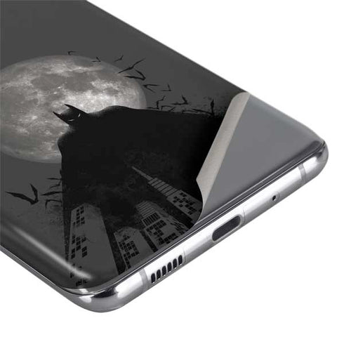 DC Comics Batman On City with Moon Art Galaxy S20 Ultra 5G Skin