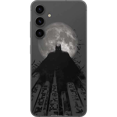 DC Comics Batman On City with Moon Art Galaxy S23 FE Skin