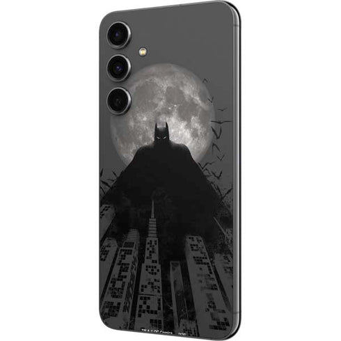 DC Comics Batman On City with Moon Art Galaxy S23 FE Skin