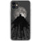 DC Comics Batman On City with Moon Art iPhone 11 Clear Case