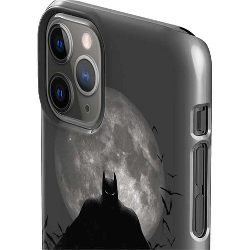 DC Comics Batman On City with Moon Art iPhone 11 Pro Lite Case