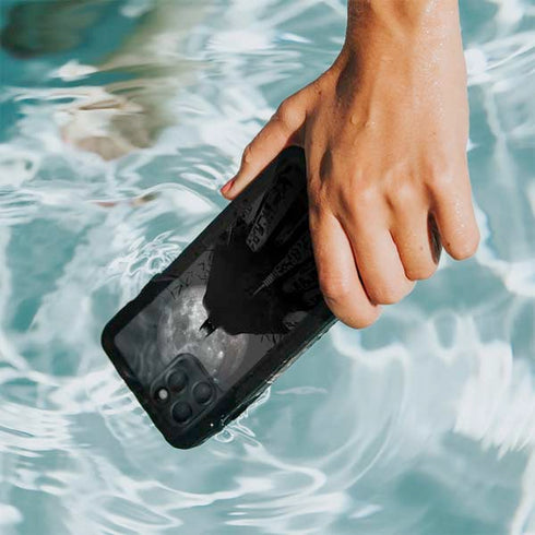 DC Comics Batman On City with Moon Art iPhone 11 Pro Max Waterproof Case