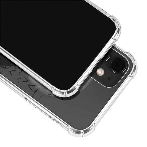 DC Comics Batman On City with Moon Art iPhone 12 Mini Clear Case