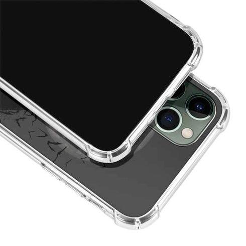 DC Comics Batman On City with Moon Art iPhone 12 Pro Max Clear Case