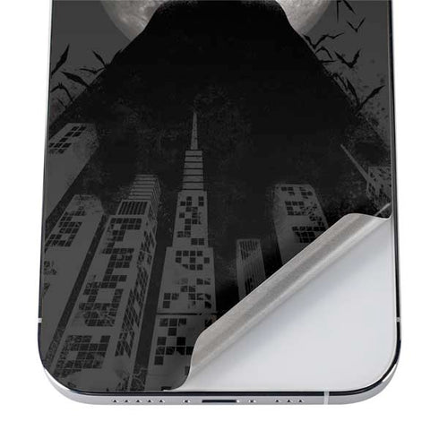 DC Comics Batman On City with Moon Art iPhone 12 Pro Max Skin