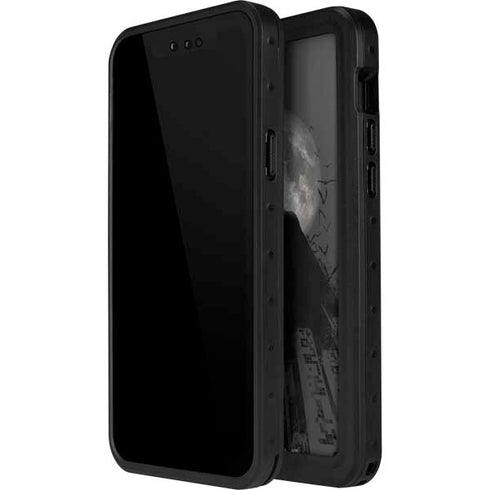 DC Comics Batman On City with Moon Art iPhone 12 Pro Waterproof Case