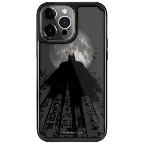 DC Comics Batman On City with Moon Art iPhone 13 Pro Cargo Case