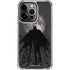 DC Comics Batman On City with Moon Art iPhone 13 Pro Clear Case