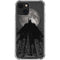 DC Comics Batman On City with Moon Art iPhone 14 Plus Clear Case