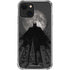 DC Comics Batman On City with Moon Art iPhone 14 Plus Clear Case