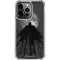 DC Comics Batman On City with Moon Art iPhone 14 Pro Clear Case