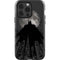 DC Comics Batman On City with Moon Art iPhone 14 Pro Impact Case