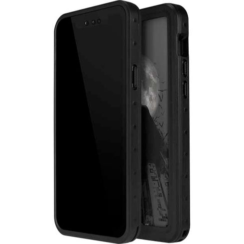 DC Comics Batman On City with Moon Art iPhone 14 Pro Max Waterproof Case