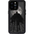 DC Comics Batman On City with Moon Art iPhone 14 Pro Max Waterproof Case