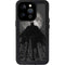 DC Comics Batman On City with Moon Art iPhone 14 Pro Waterproof Case