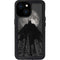 DC Comics Batman On City with Moon Art iPhone 15 Waterproof Case