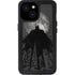 DC Comics Batman On City with Moon Art iPhone 15 Waterproof Case