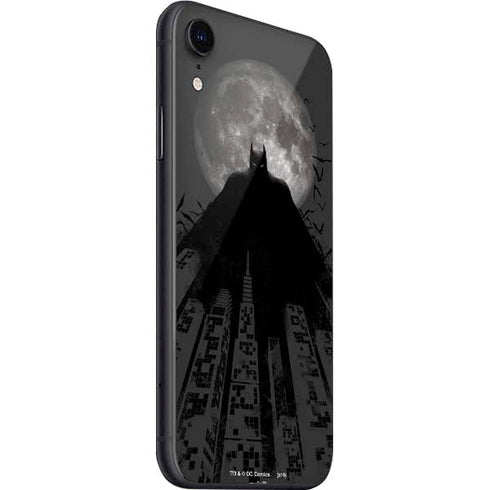 DC Comics Batman On City with Moon Art iPhone SE (2nd & 3rd Gen) Skin