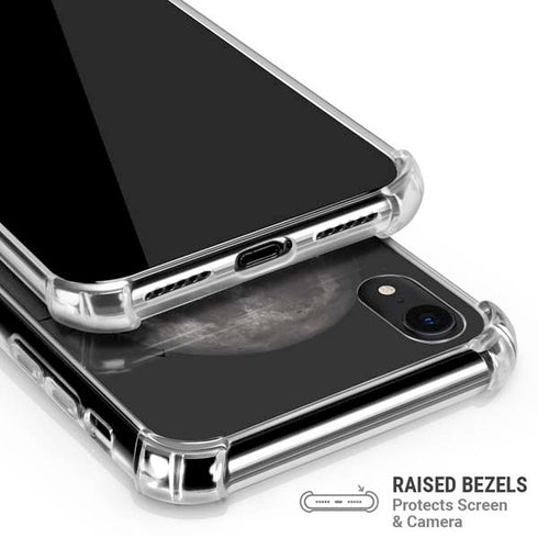 DC Comics Batman On City with Moon Art iPhone XR Clear Case