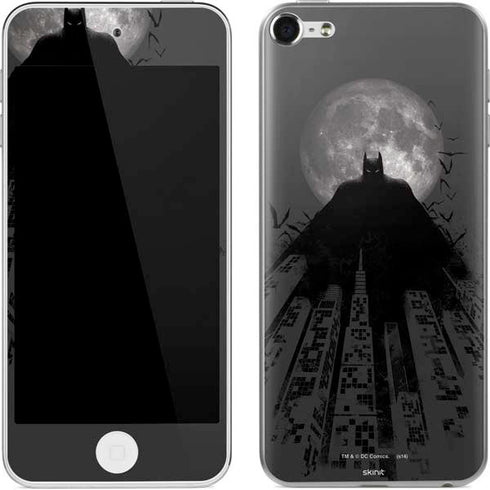 DC Comics Batman On City with Moon Art Apple iPod Skin