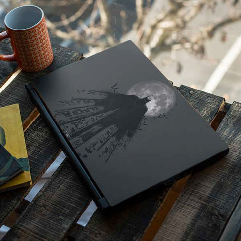 DC Comics Batman On City with Moon Art MSI GS65 Stealth Laptop Skin