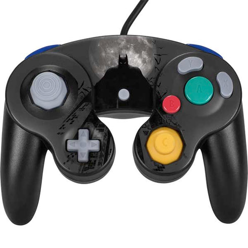 DC Comics Batman On City with Moon Art Nintendo GameCube Controller Skin