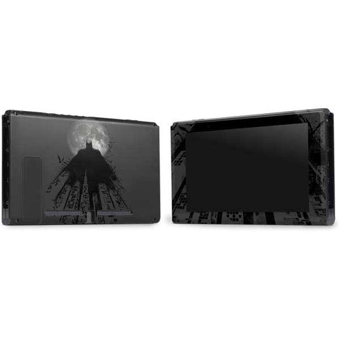 DC Comics Batman On City with Moon Art Nintendo Switch Bundle Skin