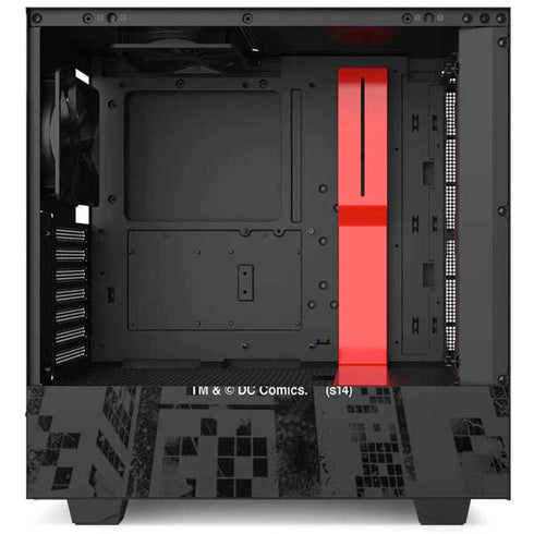 DC Comics Batman On City with Moon Art NZXT H510 Compact ATX Mid-Tower Case Skin