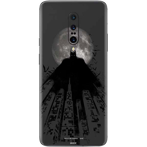 DC Comics Batman On City with Moon Art OnePlus 7 Pro Skin