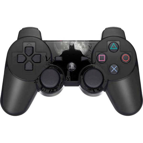 DC Comics Batman On City with Moon Art PS3 Dual Shock wireless controller Skin