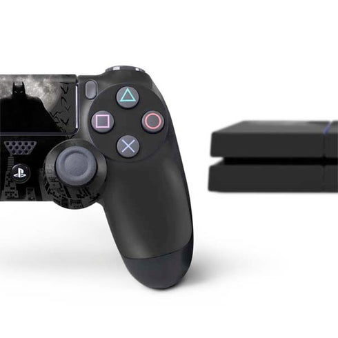 DC Comics Batman On City with Moon Art PS4 Console and Controller Bundle Skin