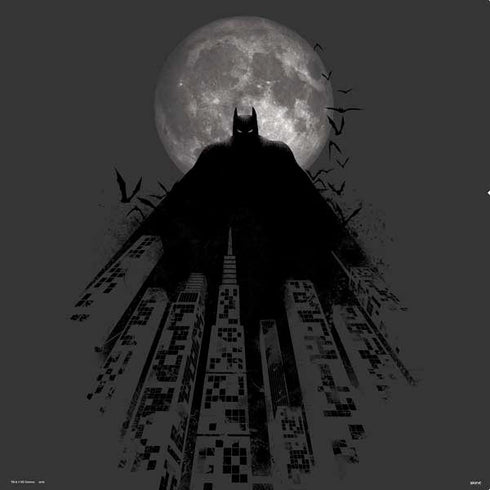 DC Comics Batman On City with Moon Art PS4 Console and Controller Bundle Skin