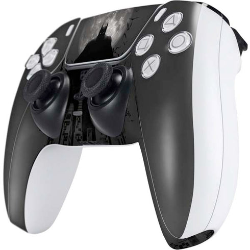 DC Comics Batman On City with Moon Art PS5 Controller Skin