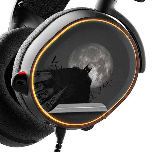 DC Comics Batman On City with Moon Art SteelSeries Arctis 5 Skin